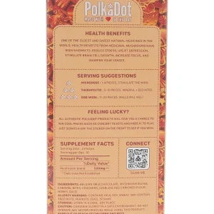 Alternative view of PolkaDot Magic Mushroom Bars