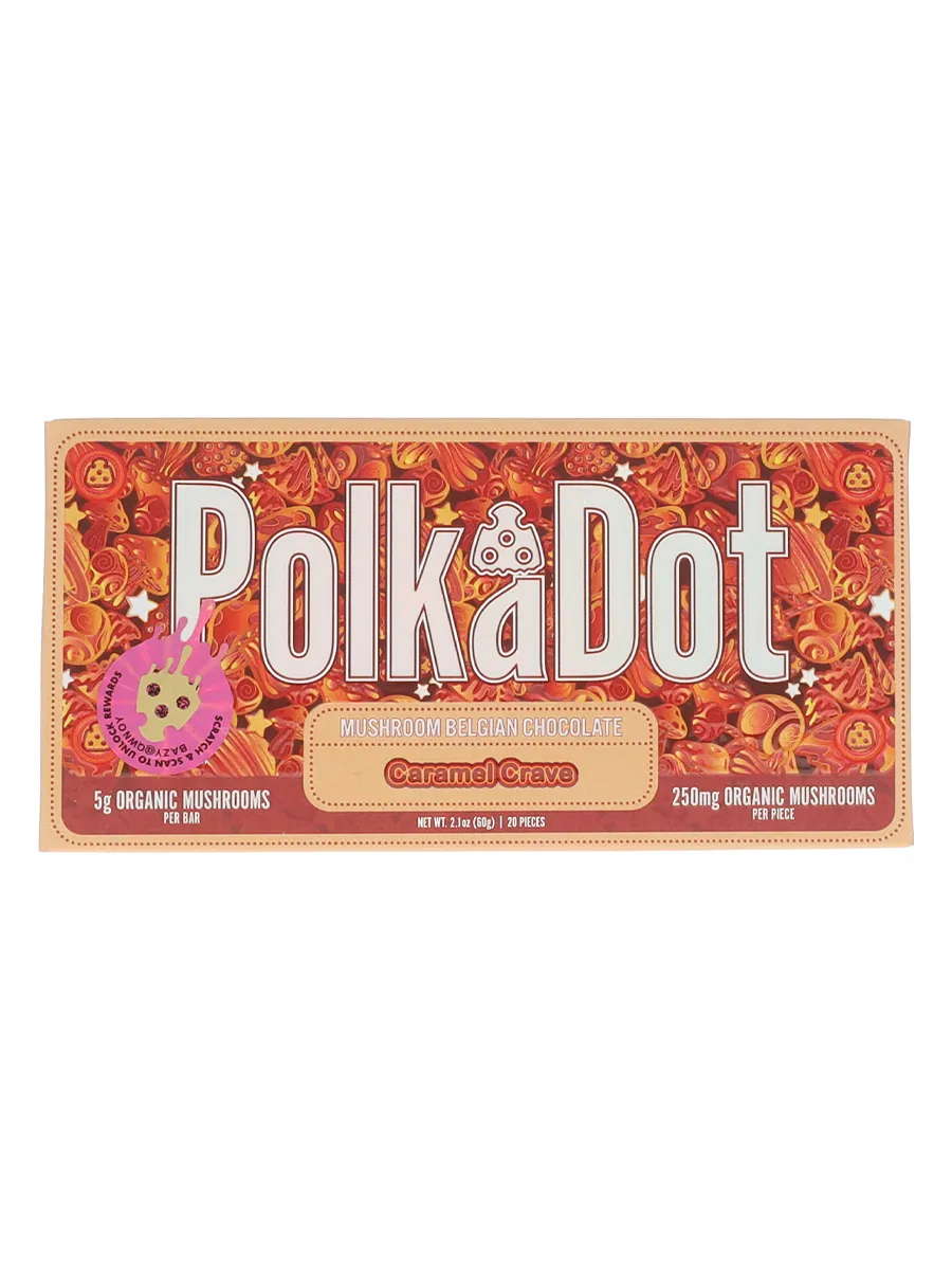 PolkaDot Magic Mushroom Bars